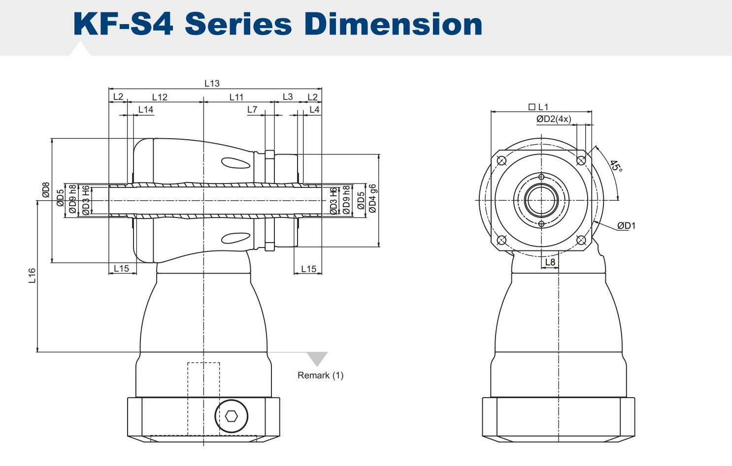KF-S4-Technical dimensions